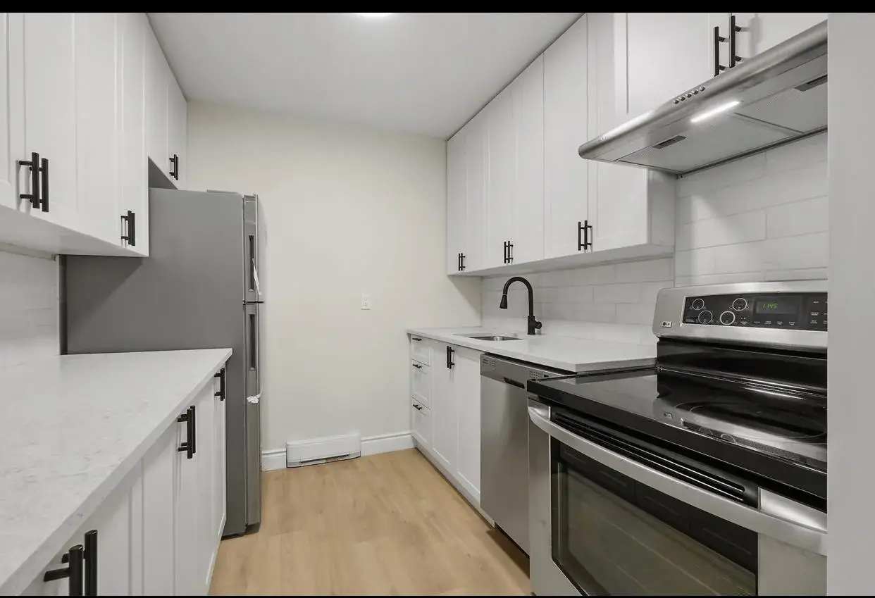 Modern kitchen renovation project